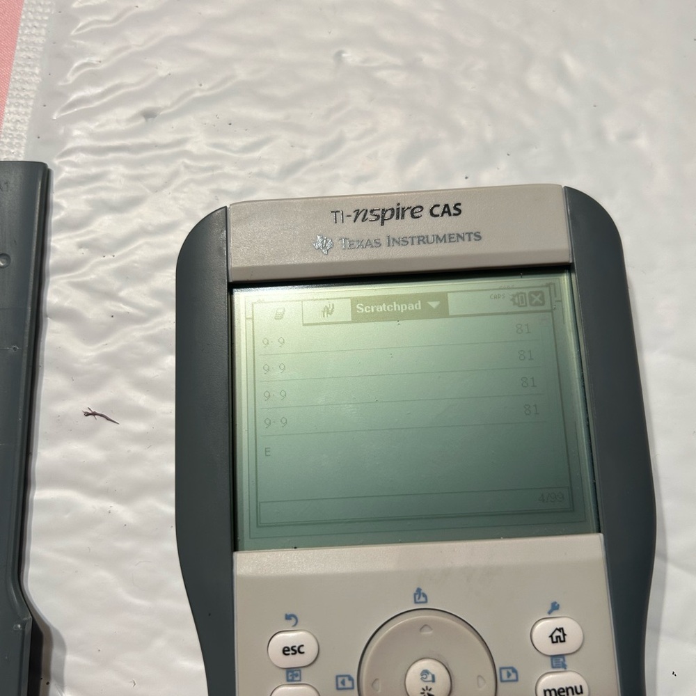 Texas Instruments TI Nspire CAS Graphing Calculator With Cover Tested - Picture 9 of 11